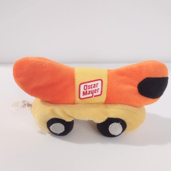 Oscar Mayer Wienermobile Hot Dog Plush Stuffed Beanie The Bean Bag Toy 7"